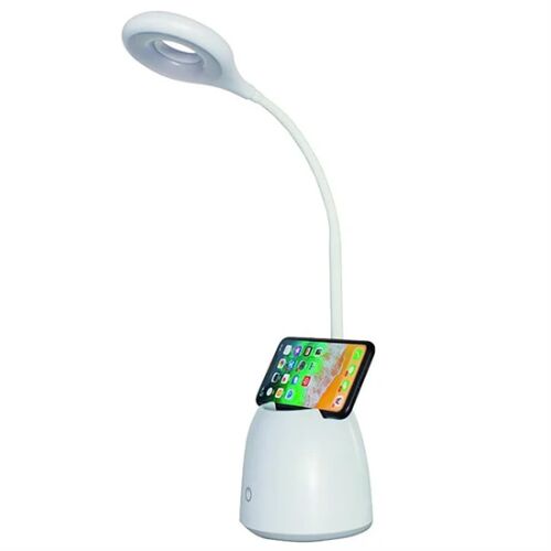 LED-Schreibtischlampe, Stifthalter und Lautsprecher – über USB wiederaufladbar 114871127