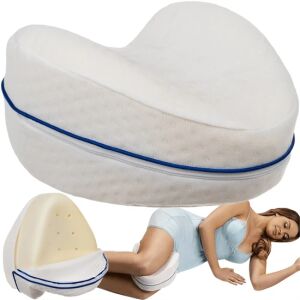 Ergonomisches Memory-Schaum-Beinpolster für komfortablen Schlaf, Knie- und Beinstütze, orthopädisches Kissen - Innenarchitektur