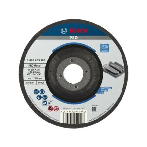 BOSCH PRO Vágókorong fémre 125 x 2,5 x 22,2 mm A 30 S BF