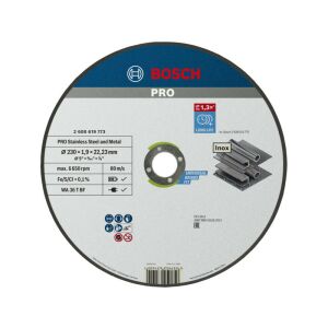 BOSCH PRO Vágókorong inox/fémre 230 x 1,9 x 22,2 mm WA 36T BF