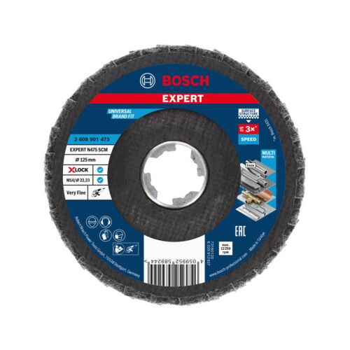 BOSCH EXPERT Lamellás csiszolókorong puha 125 x 22,2 N475 SCM X-LOCK 114877134