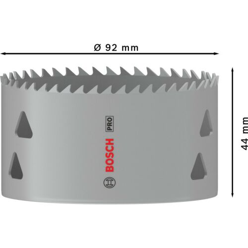 Bosch PRO 92 mm-es körkivágó, 44 mm-es vágásmélység - Bosch