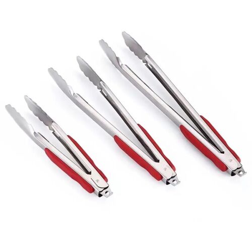 TOO KT-543 23 cm-es piros BBQ fogó 129725724 - Ételfogó csipesz