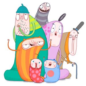 Kuflik Wandaufkleber 8 Stück 114890563 - Wandsticker für Kinder