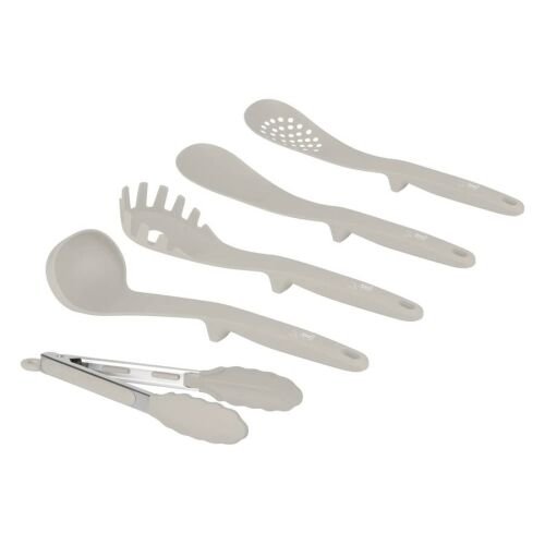 Berlinger Haus Sahara Collection 5-teiliges Küchenhelfer-Set mit Schöpfkelle, Schaumlöffel, Servierlöffel, Pastalöffel und Zange
