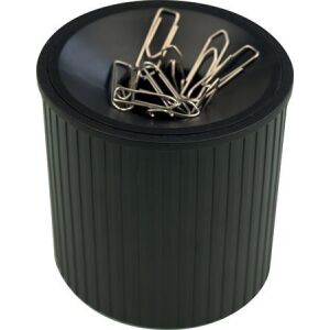 HELIT Linear fekete mágneses gemkapocstartó - Helit