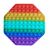 Nagy Push Poppers - szivárványszínű (SZORTIMENT) 122925148