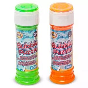 HGL Bubble Puzzle 60ml płyn do robienia baniek mydlanych, różne kolory - Dmuchawa do baniek