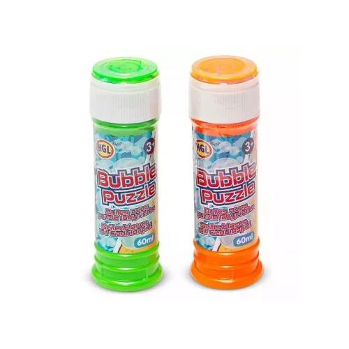 HGL Bubble Puzzle 60ml Seifenblasen, verschiedene Farben