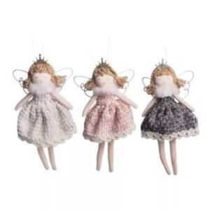 Decoratiune inger cu agatatoare, 17 cm, ornament de Craciun - Crăciun