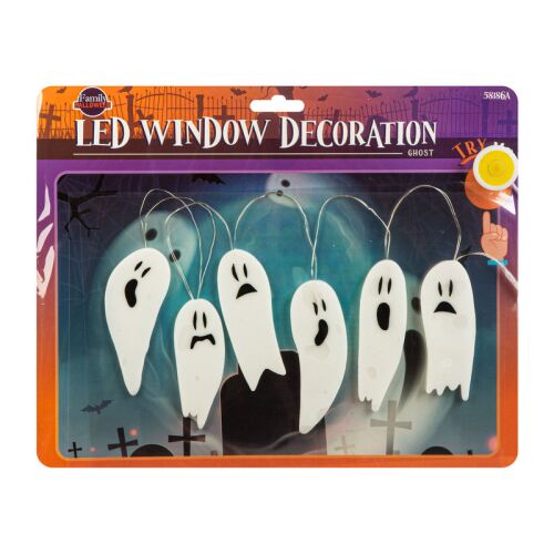 Halloween LED ablekdekor kétféle 146070006