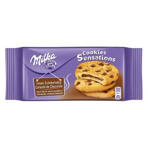 Keksz MILKA Cookie Sensation Choco 156g 122973692 - Milka
