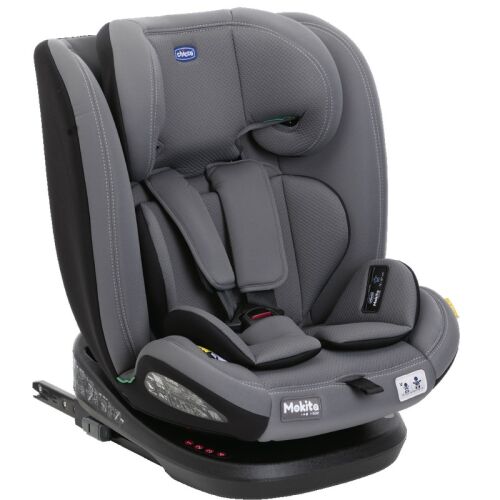 Mokita I-Size autosjedalica, grupa 1/2/3, 76-150 cm, siva