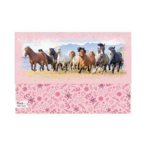 HB P-33 levélpapír szett Horse Friends 4 db / készlet lovas ajándék