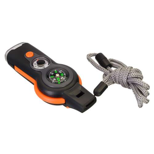 Discovery Basics EK5 felfedezőkészlet, multifunkciós eszköz iránytűvel, zseblámpával, síppal, hőmérővel, nagyítóval és tükörrel