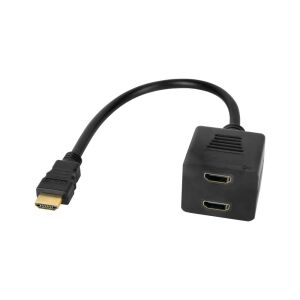 Adapter HDMI-Stecker - 2x HDMI-Buchse 20 cm 114902968 - Cabletech