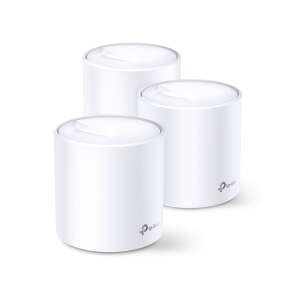 TP-Link Deco X60 (3-pack) AX3000 Wi-Fi 6 Mesh hálózati rendszer, 3 fehér henger alakú egység - TP-Link