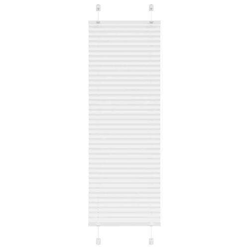vidaXL Fehér Pliszírozott Redőny 50x100 cm Ablakra - Roló
