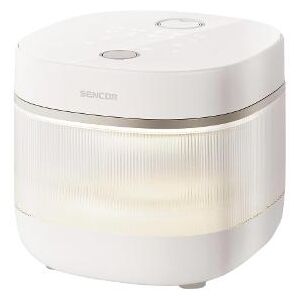 Sencor SRM 2000WH Low Carb Rice Cooker, white, angled view - Sencor Rice Cooker