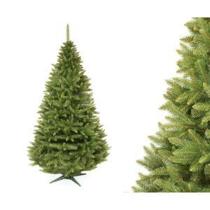 Umelá jedľa Naturalny 220cm, svieži efekt, s borovicovým drevom