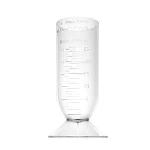 Plastikowy miernik opadów, cylinder pomiarowy do deszczomierza Hellmanna, zakres pomiarowy 1-25mm - Precypitometr