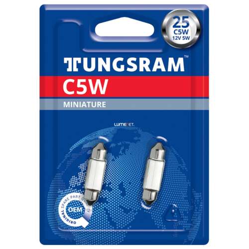 Tungsram Original 7546 C5W Blinkerglühlampe 2 Stück/Blinker 93105770 43412590