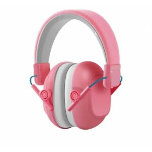 Căști roz cu anulare a zgomotului Olyga EF8G21 pentru copii de 3-12 ani, protecție auditivă pliabilă - Protecția împotriva zgomotului
