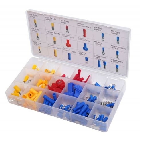 Set conectori izolati, Kraft&Dele KD10487, 160 buc 121729415
