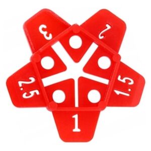 Дистанционери за плочки, Tagred TA4128, 50 броя, 1-3 мм 121742523 - Инструмент за зидария и облицовка