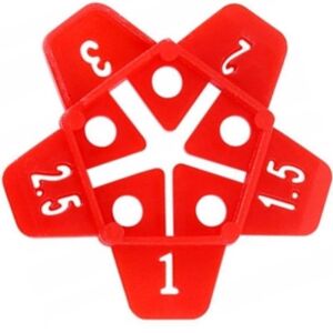 Дистанционери за монтаж на плочки и плочки 100 бр. TA4129 121742535 - Инструмент за зидария и облицовка