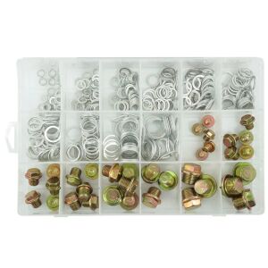 Комплект шайби, Verke, V06713, 534 бр., алуминий 121747520 - Крепежни елементи