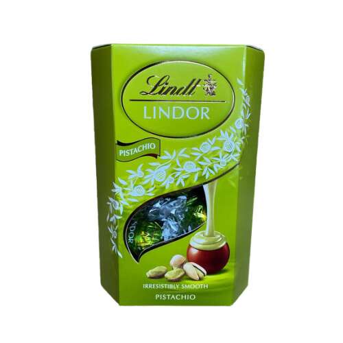 Lindt lindor csokoládégolyó pisztácia 200g 40492142