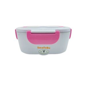 Cutie de prânz electrică Smaliabu, roz, încălzitor de alimente portabil - Caserole