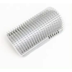 Perie autocuratare pentru pisici, alb, imagine de aproape - Perie pentru animale, mașină de tuns, foarfece, mașină de tăiat gheare