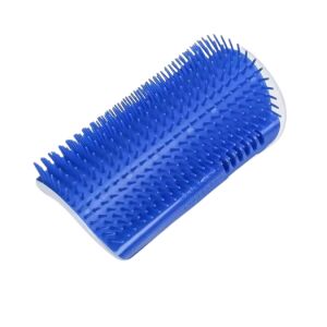 Perie autocurățare pentru pisici, de culoare albastră, pentru mobilier, montare pe perete, îngrijire animalelor de companie - Perie pentru animale, mașină de tuns, foarfece, mașină de tăiat gheare