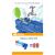 Pistolet na wodę dla dzieci, zbiornik, na basen/plażę, Flippy, 6 lat+, niebieski, 600 ml 114974982