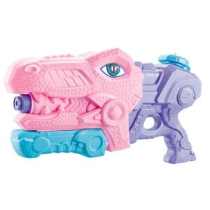 Kids Water Gun, Tank, medencéhez/strandhoz, KeepHome, 6 év felett, Tyrannosaurus, 3 fúvóka, rózsaszín, 660 ml 114975072 - Vízipisztoly