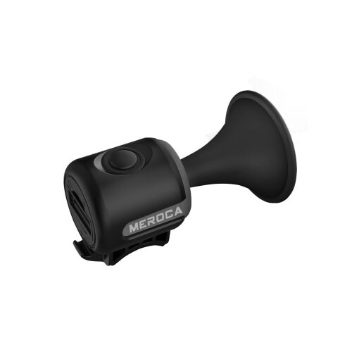 Elektrische Fahrradhupe, Flippy, wasserdicht, 120 dB, schwarz