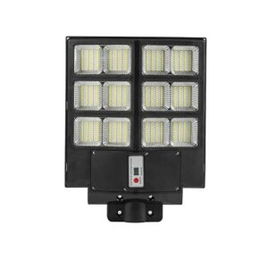 Lampa stradală solară KeepHome, 300W, 480 LED, IP65, senzor de mișcare, telecomandă - Lămpi stradale