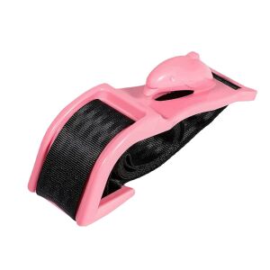 Biztonsági öv terelő, KeepHome, terhes hasra, univerzális, állítható, 21x6 cm, rózsaszín delfin modell