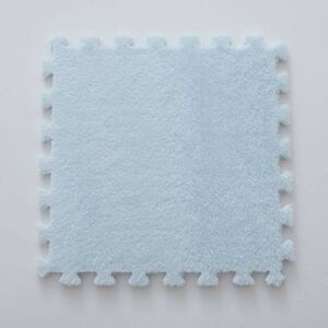 Пъзел килим KeepHome бебешко синьо, мека пяна, 30x30cm, за деца, детска стая, хол - Flippy