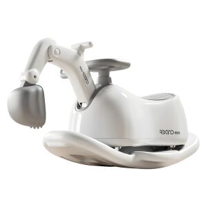 3 az 1-ben autó, KeepHome, 1-3 év, kotró/rocker/Yo Yo autó, műanyag, 4 csendes kerék, 71,5 x 34 x 39 cm, fehér