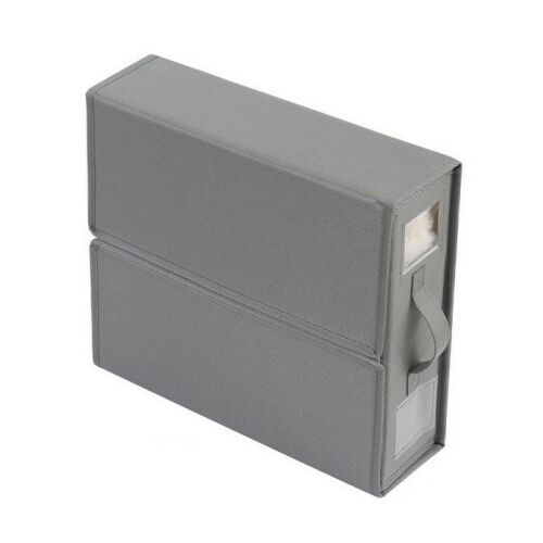 KeepHome Összecsukható Ágynemű Tároló Doboz, Szürke, 18L, Ablakkal