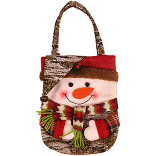 KeepHome Hóember Karácsonyi Ajándékzsák, 46x23x2 cm, Többszínű