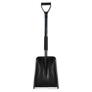 Hólapát, KeepHome, Multifunkcionális, Levehető, csúszásmentes fogantyúval, Alumínium, Műanyag, Téli megoldás, Hóeltakarításhoz, 80x11x25,7 cm, Fekete