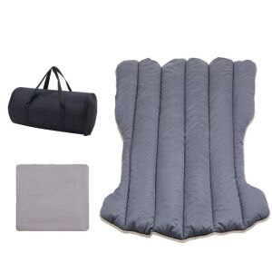 KipHome Tesla Model Y/3 autós kempingmatrac, összehajtva tárolótáskával és párnával - Flippy