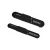 Set de 2 linguri de măsurare reglabile KeepHome, negru, material ABS