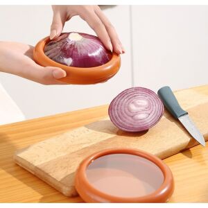 Set 4 Recipiente pentru Pastrarea Proaspata a Legumelor KeepHome, Recipient pentru Ceapa - Cutii alimentare