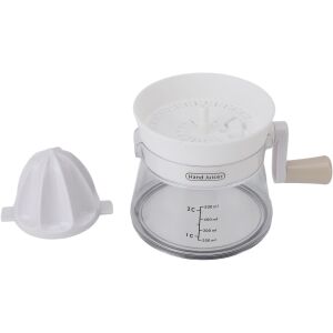 KeepHome kézi citrusprés, fehér, átlátszó, 16.5x13cm, könnyen használható és tárolható - Kézi aprító, Kézi mixer, Gyümölcscentrifuga és préselő és Elektromos tésztagép