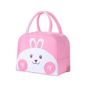 KeepHome rózsaszín nyuszi uzsonnás táska gyerekeknek - Uzsonnás táska
